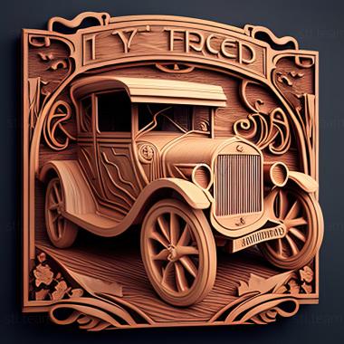 3D модель Ford Model T (STL)